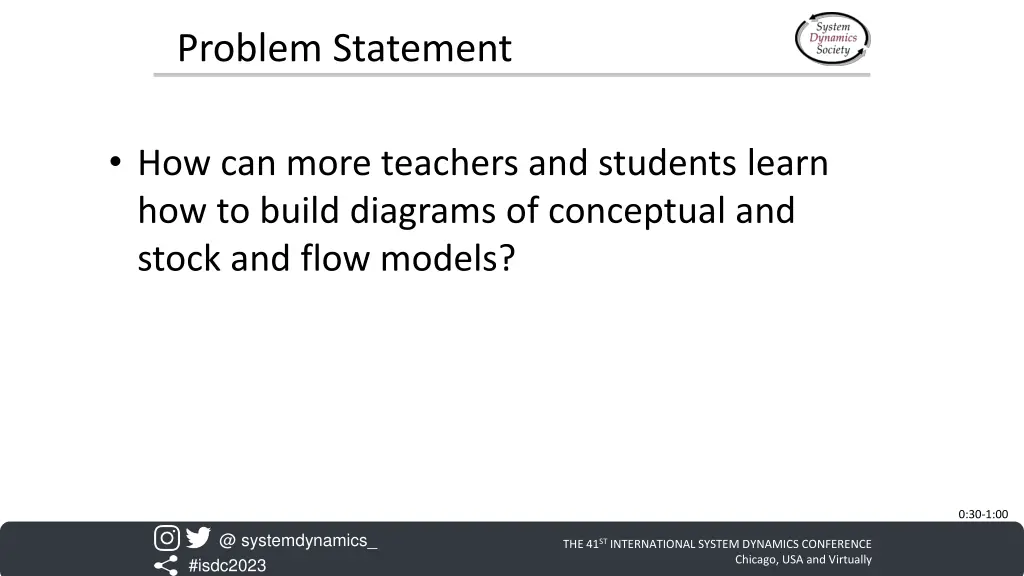 problem statement