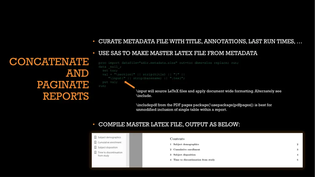 curate metadata file with title annotations last