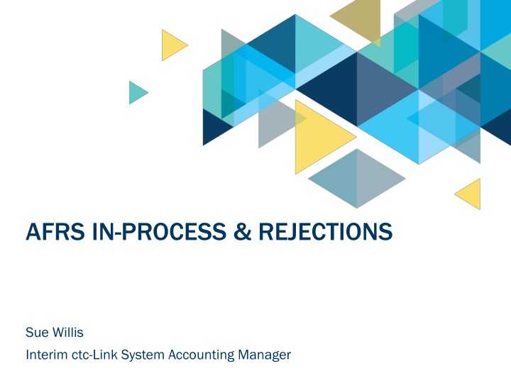 afrs in process rejections