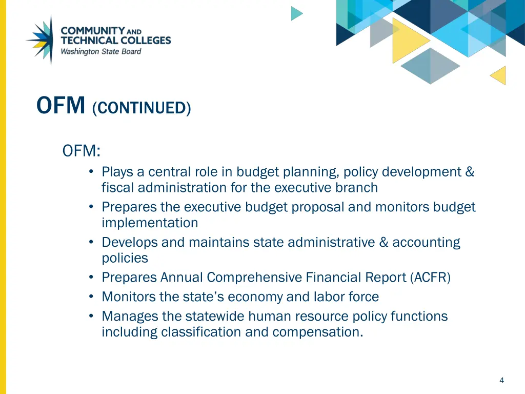 ofm continued