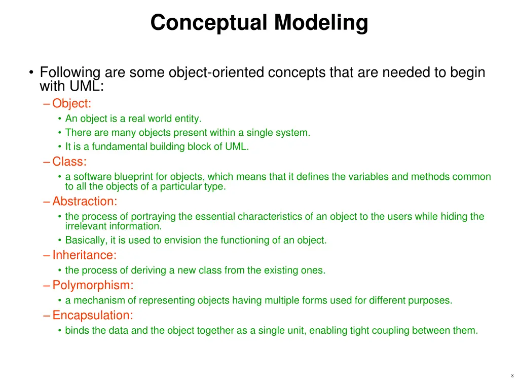 conceptual modeling 1