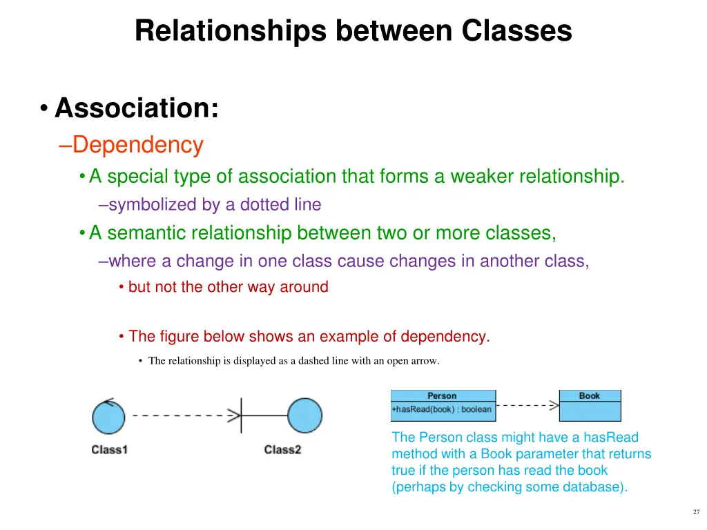 relationships between classes 7