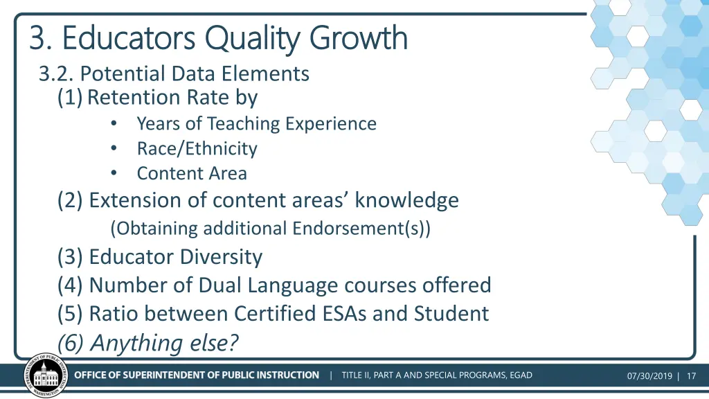 3 educators quality growth 3 educators quality