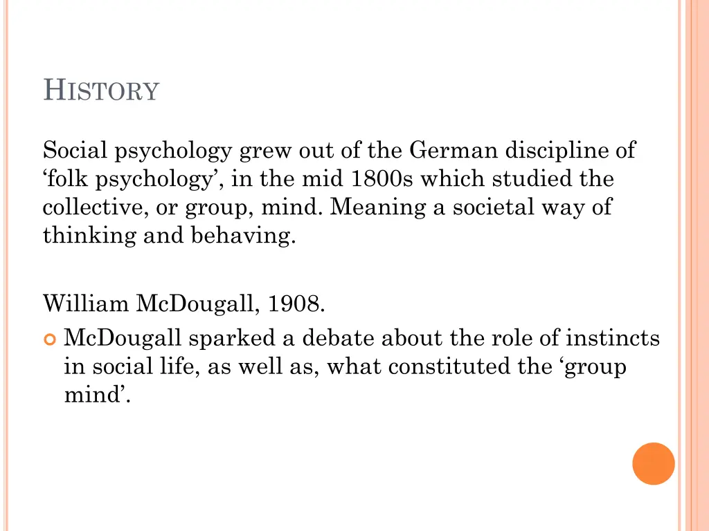h istory