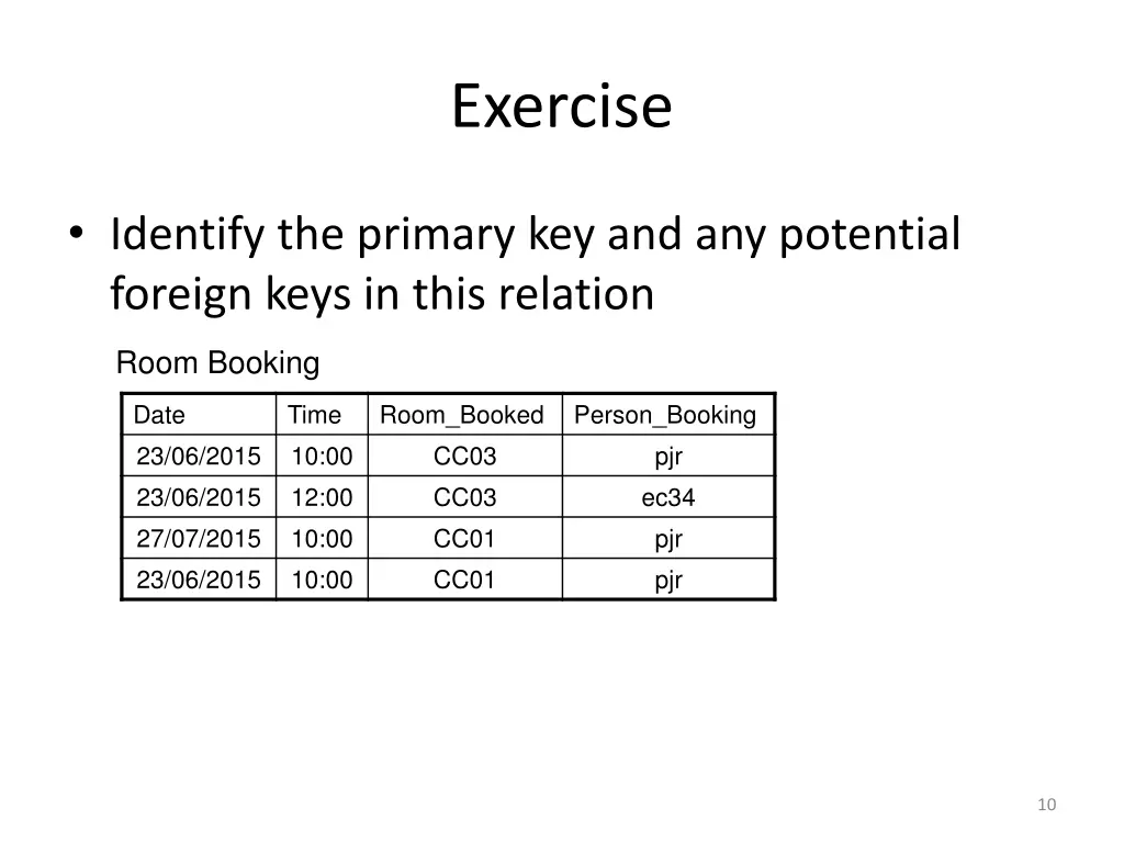 exercise