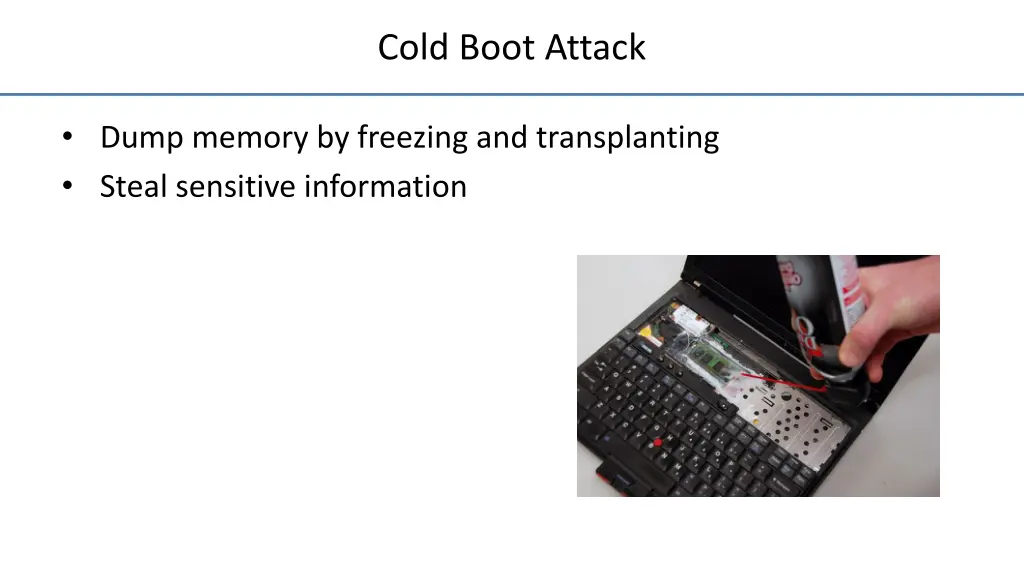 cold boot attack