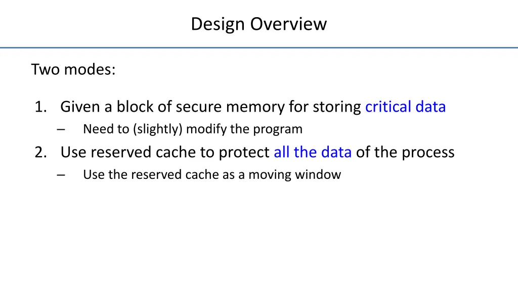 design overview 2