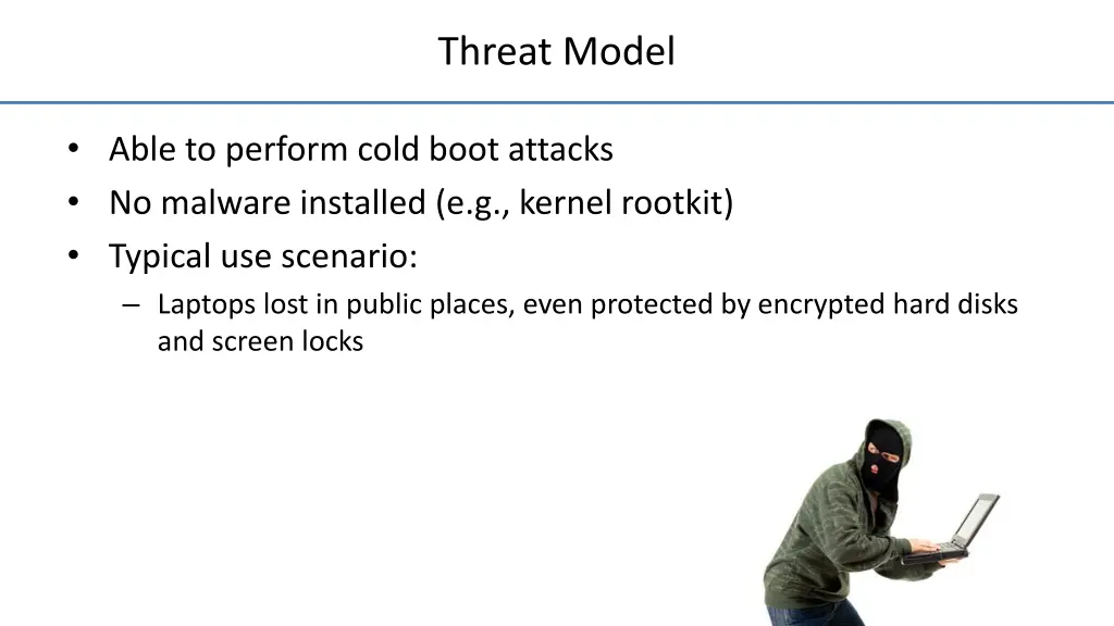 threat model