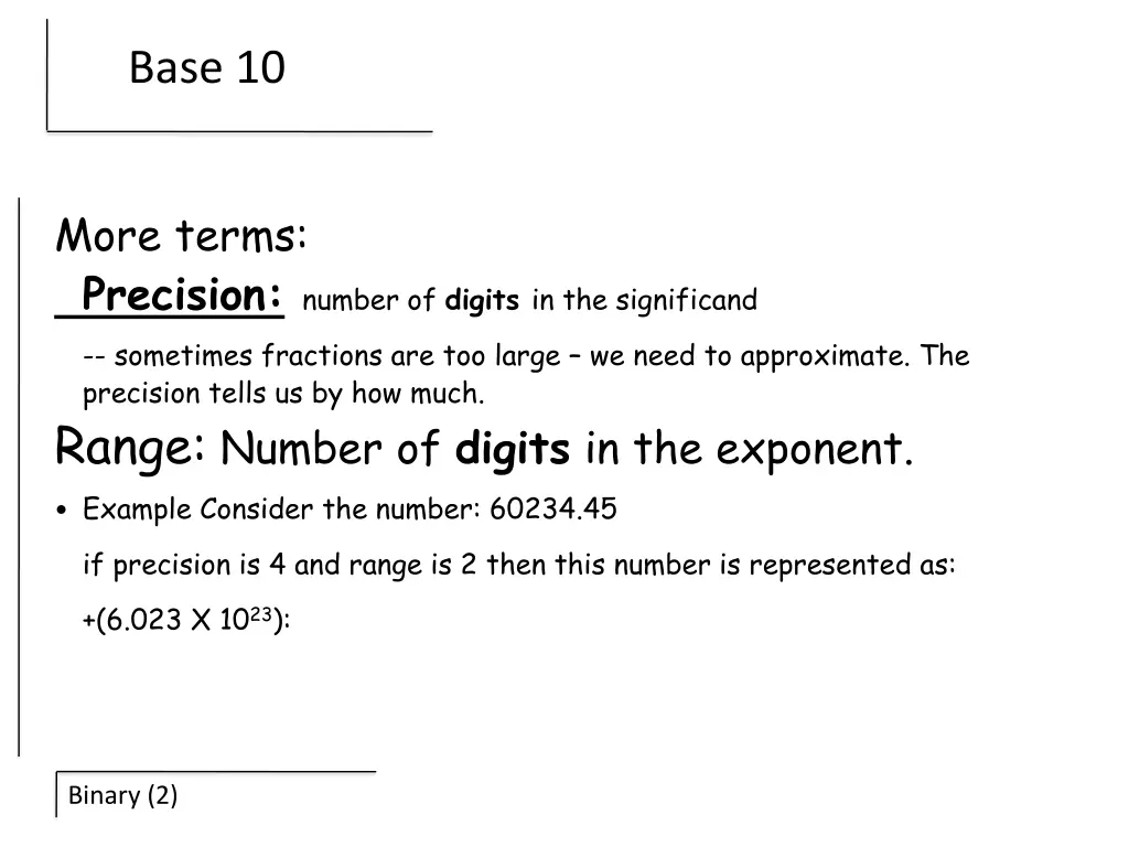 base 10