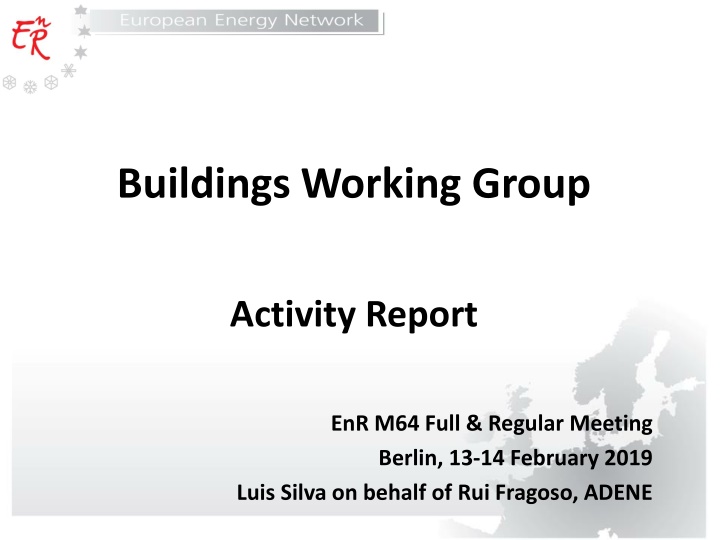 buildings working group