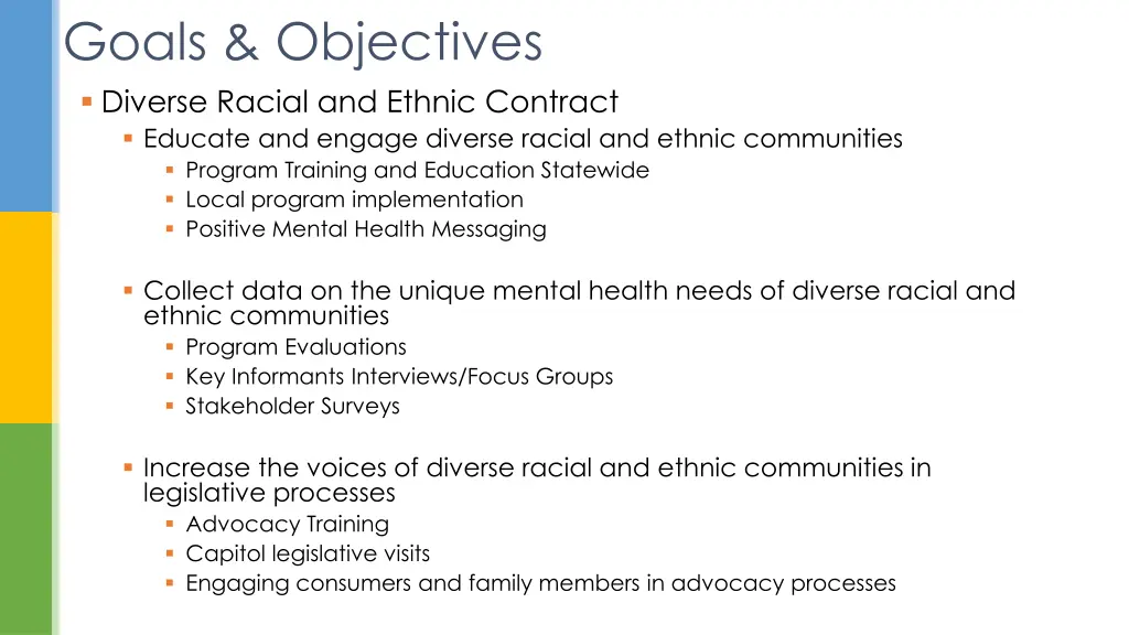 goals objectives 1