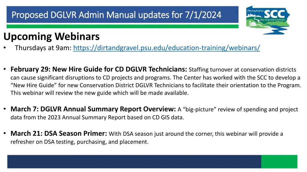 proposed dglvr admin manual updates for 7 1 2024 8