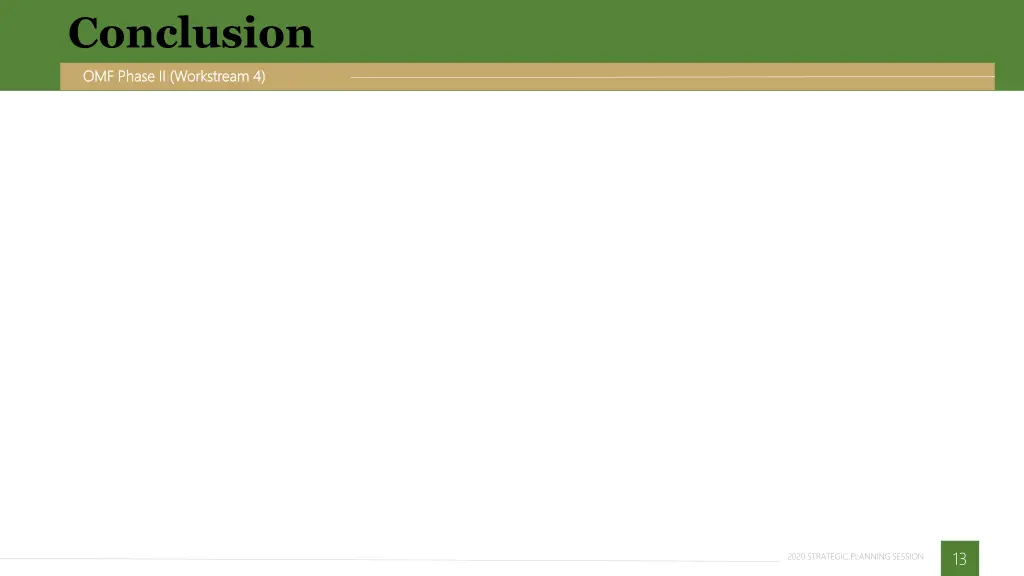 conclusion