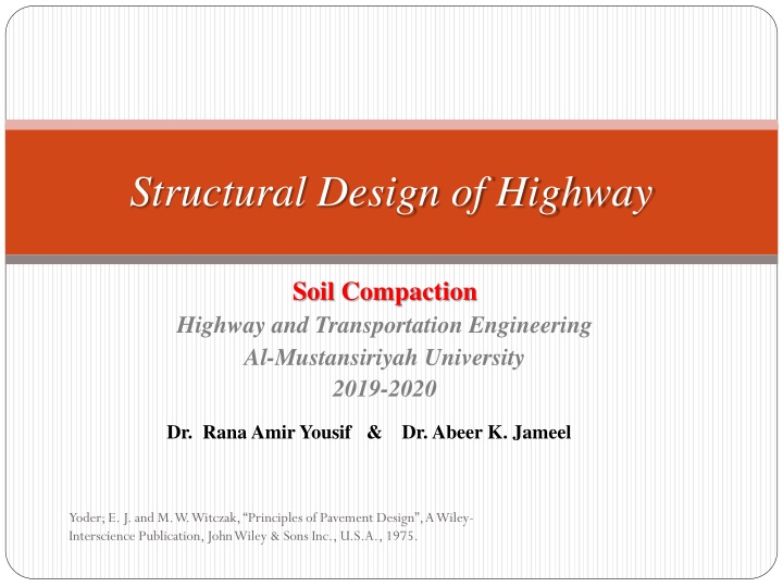 structural design of highway
