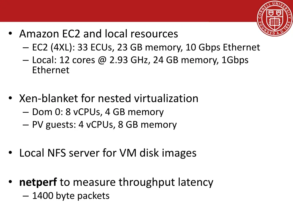 amazon ec2 and local resources ec2 4xl 33 ecus