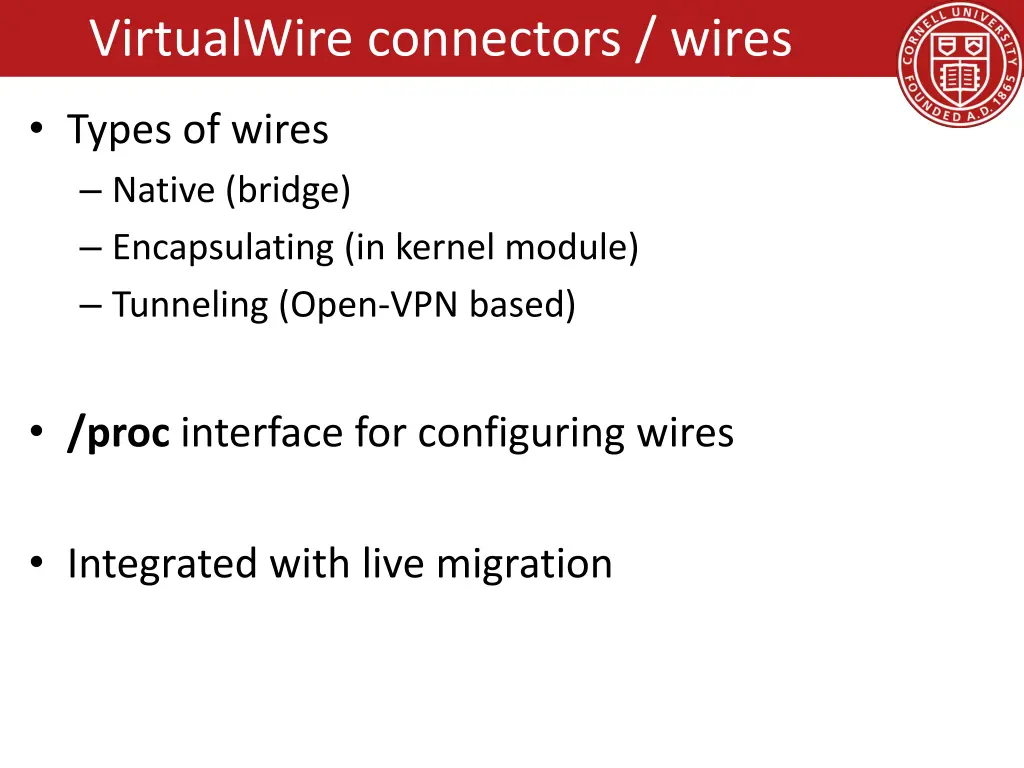 virtualwire connectors wires 2