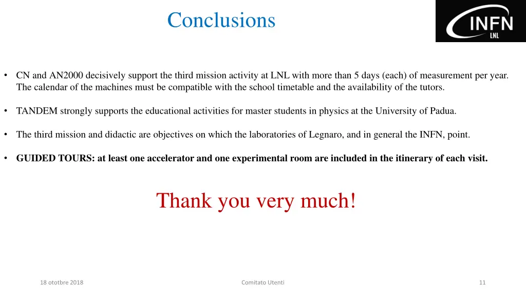conclusions