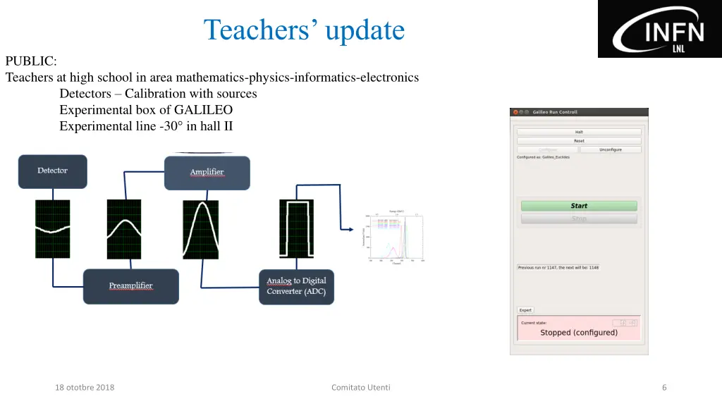 teachers update