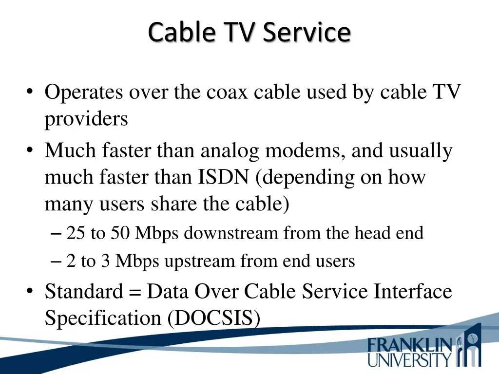 cable tv service 1