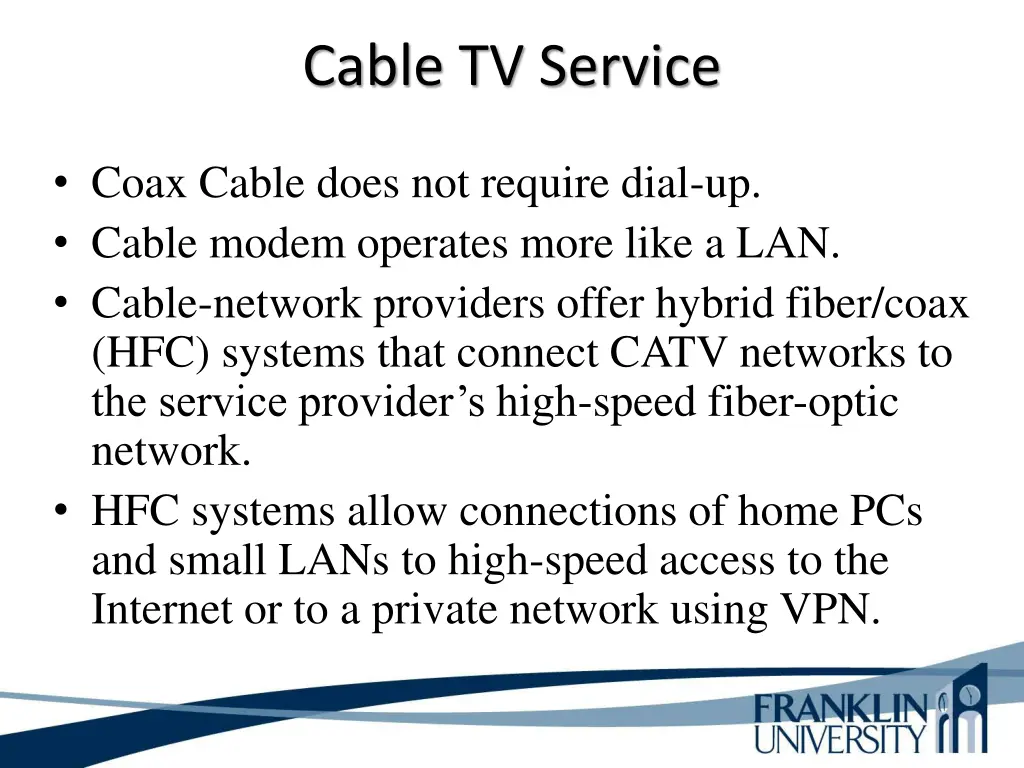 cable tv service 2