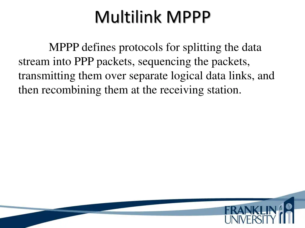 multilink mppp