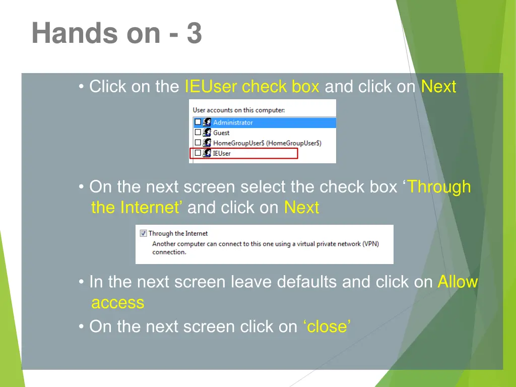 hands on 3