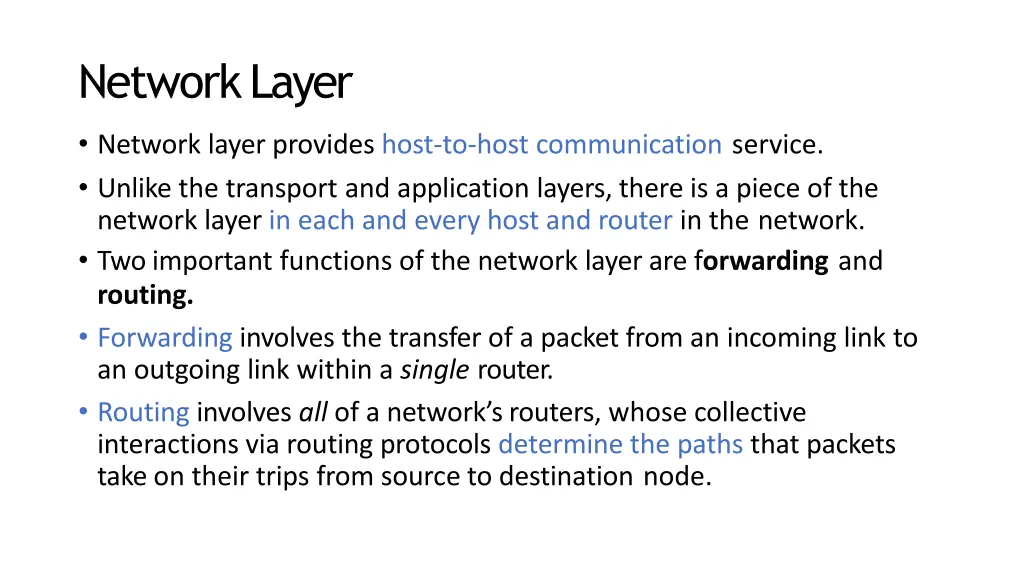 network layer 1