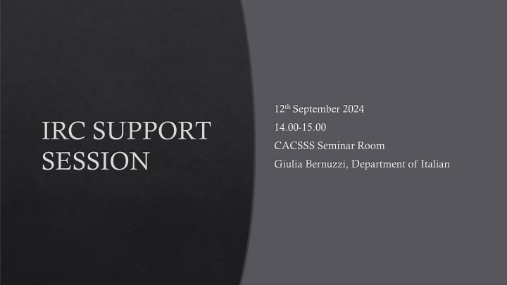 12 th september 2024
