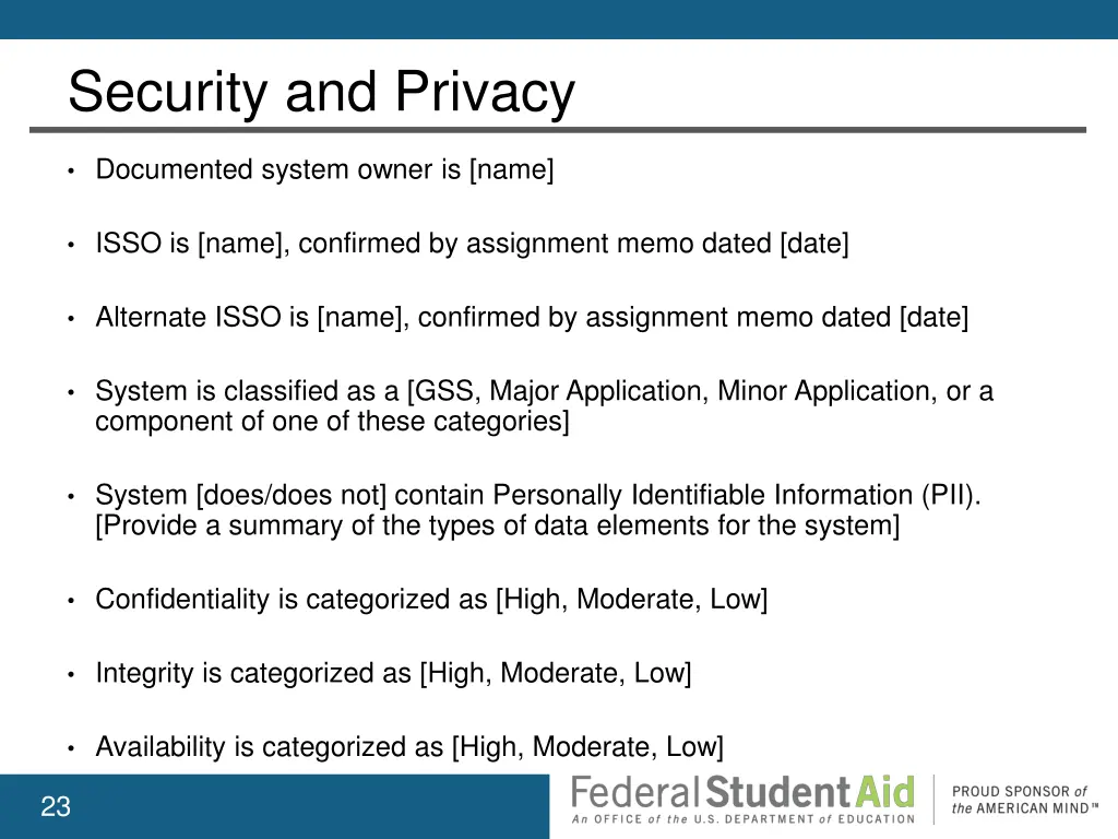 security and privacy