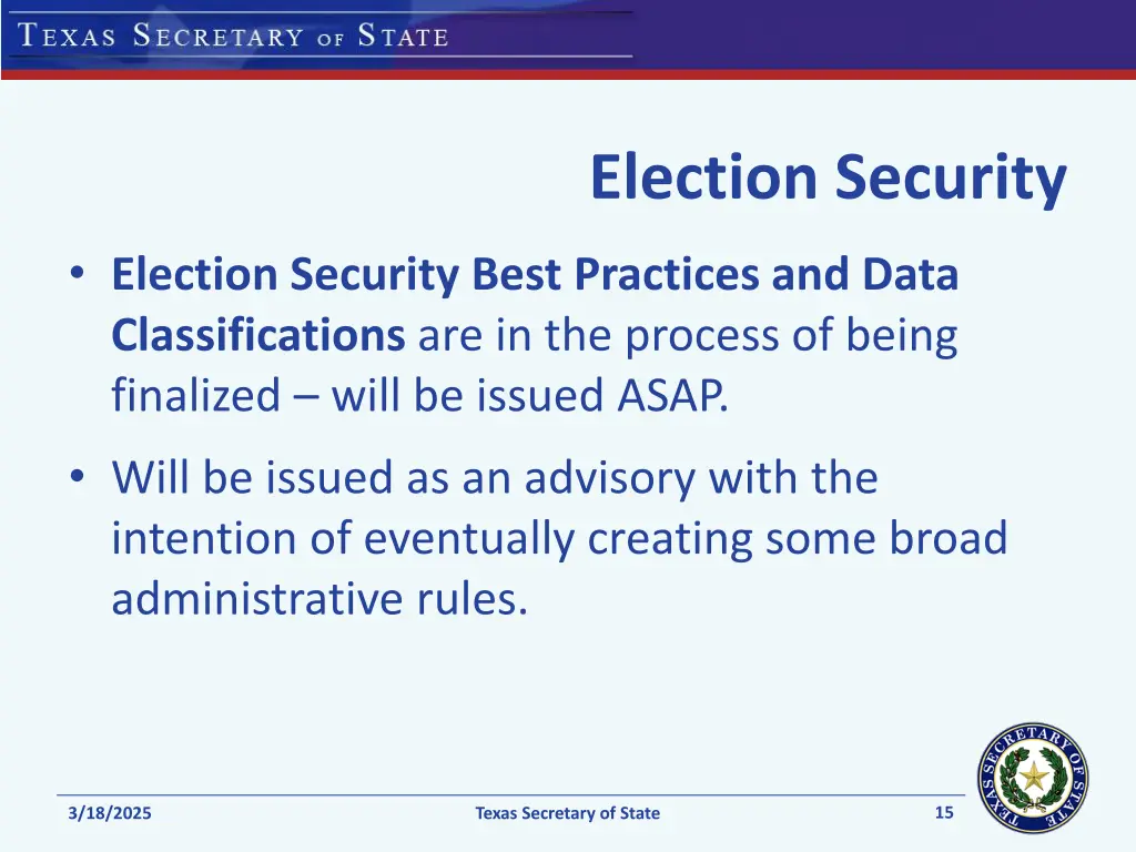election security 2