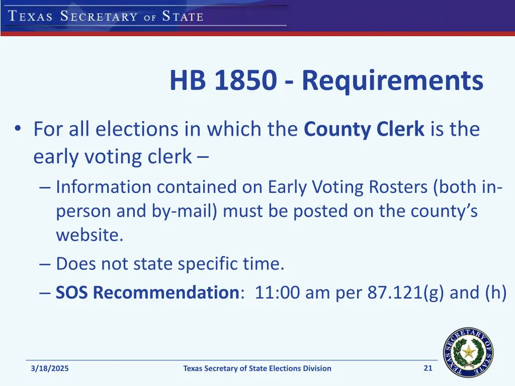 hb 1850 requirements