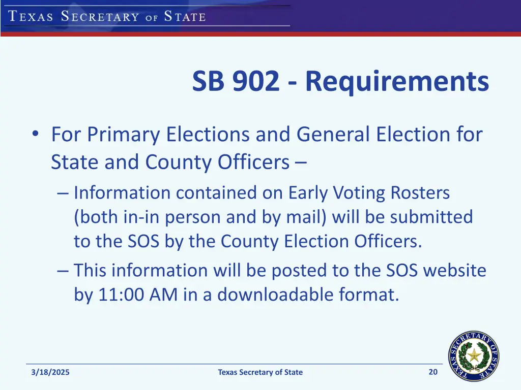 sb 902 requirements