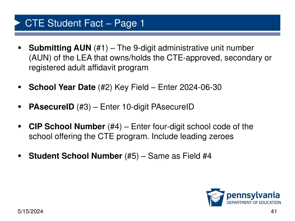 cte student fact page 1 1