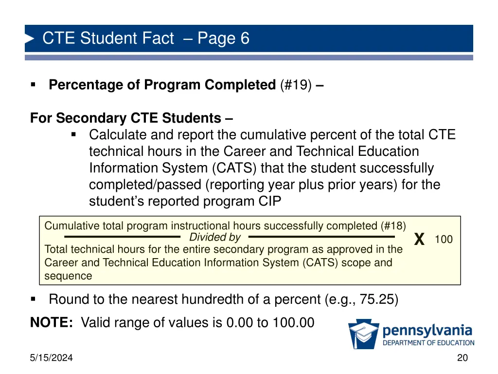 cte student fact page 6