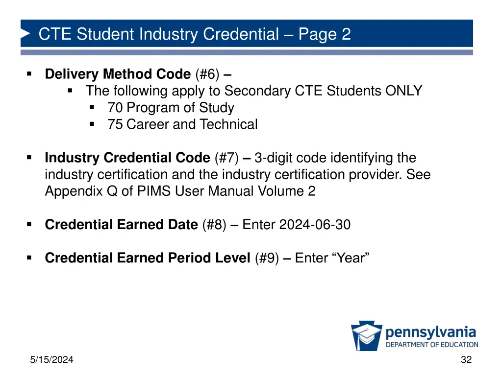 cte student industry credential page 2