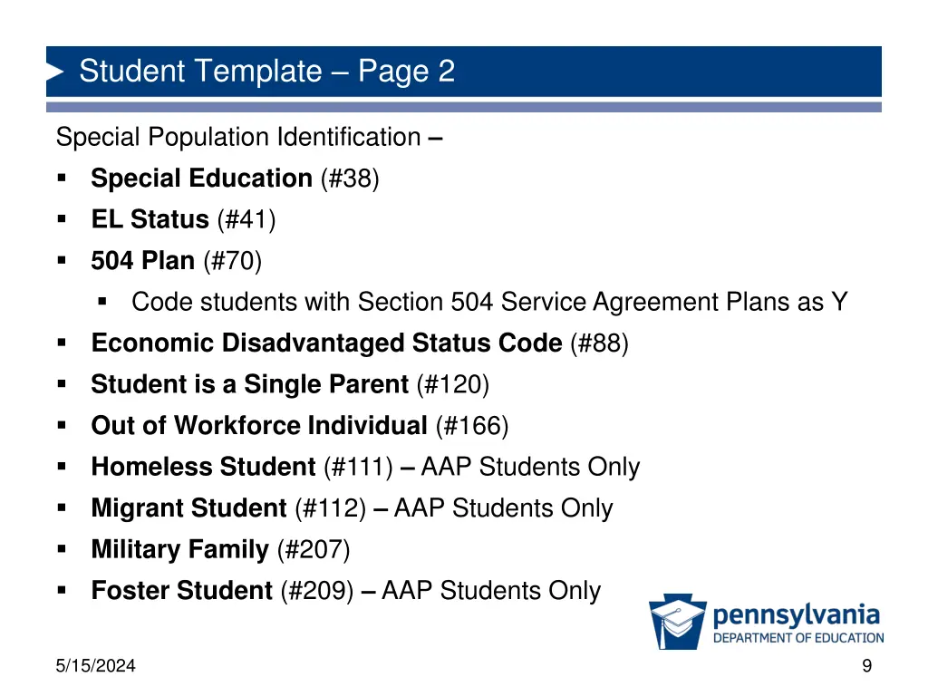 student template page 2