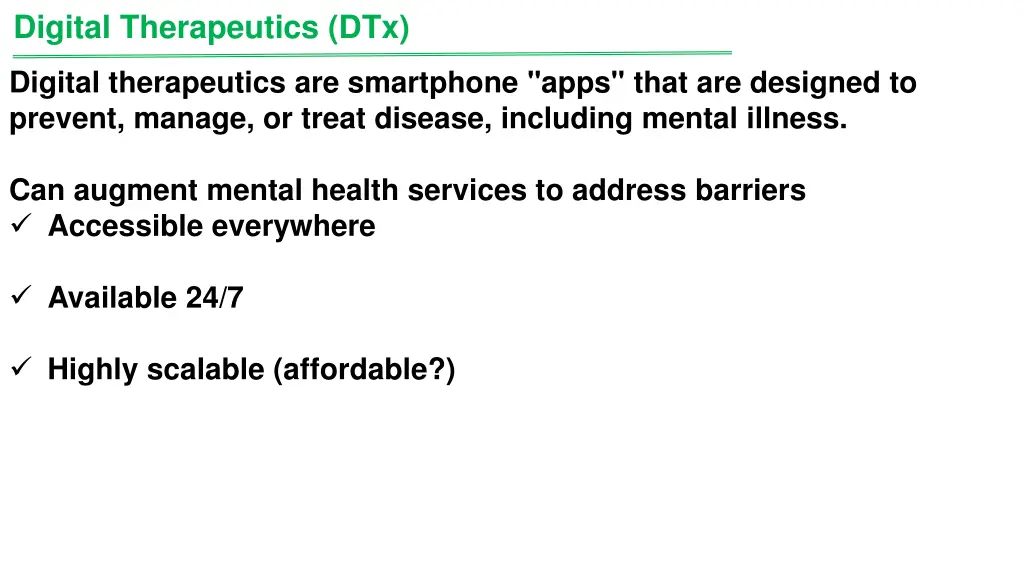 digital therapeutics dtx
