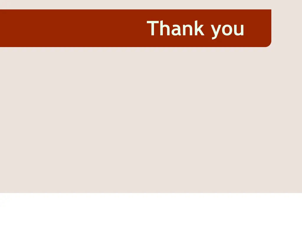 thank you