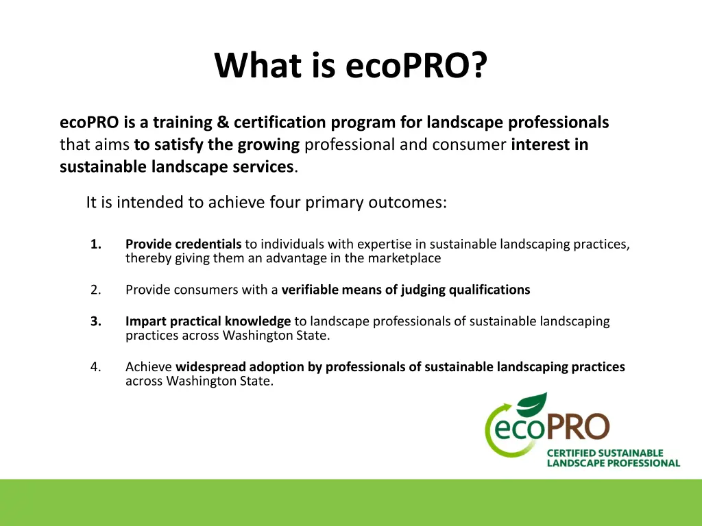 what is ecopro