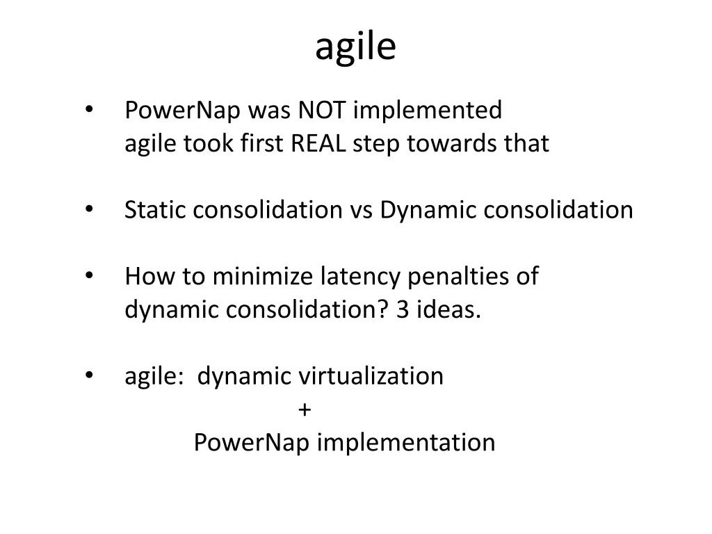 agile