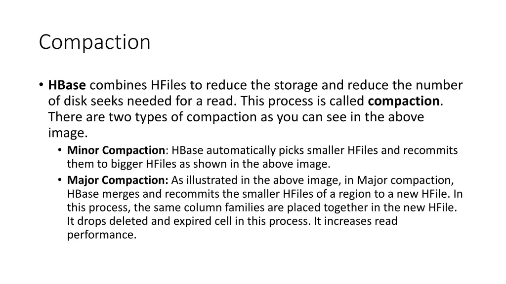 compaction
