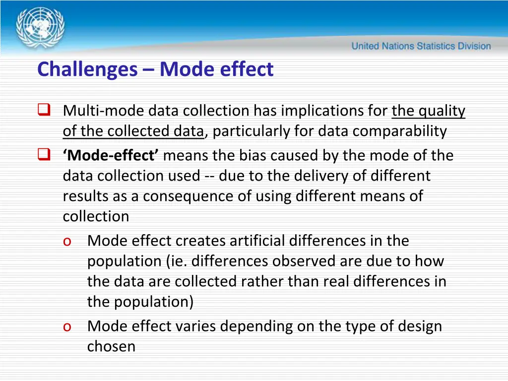 challenges mode effect