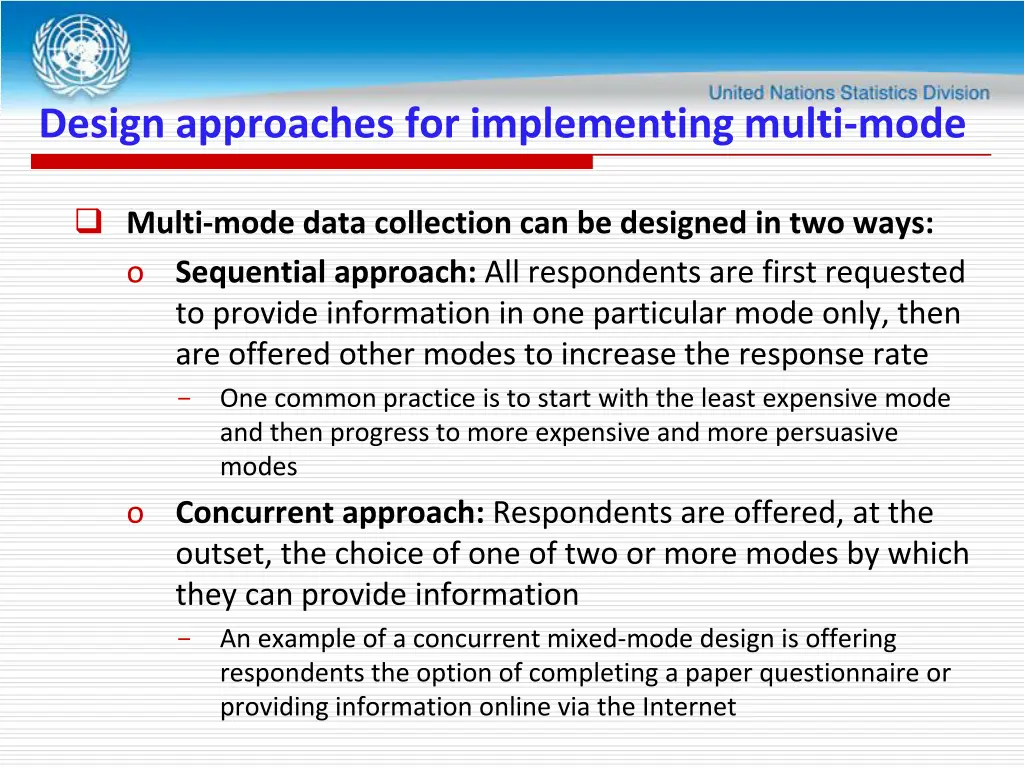 design approaches for implementing multi mode