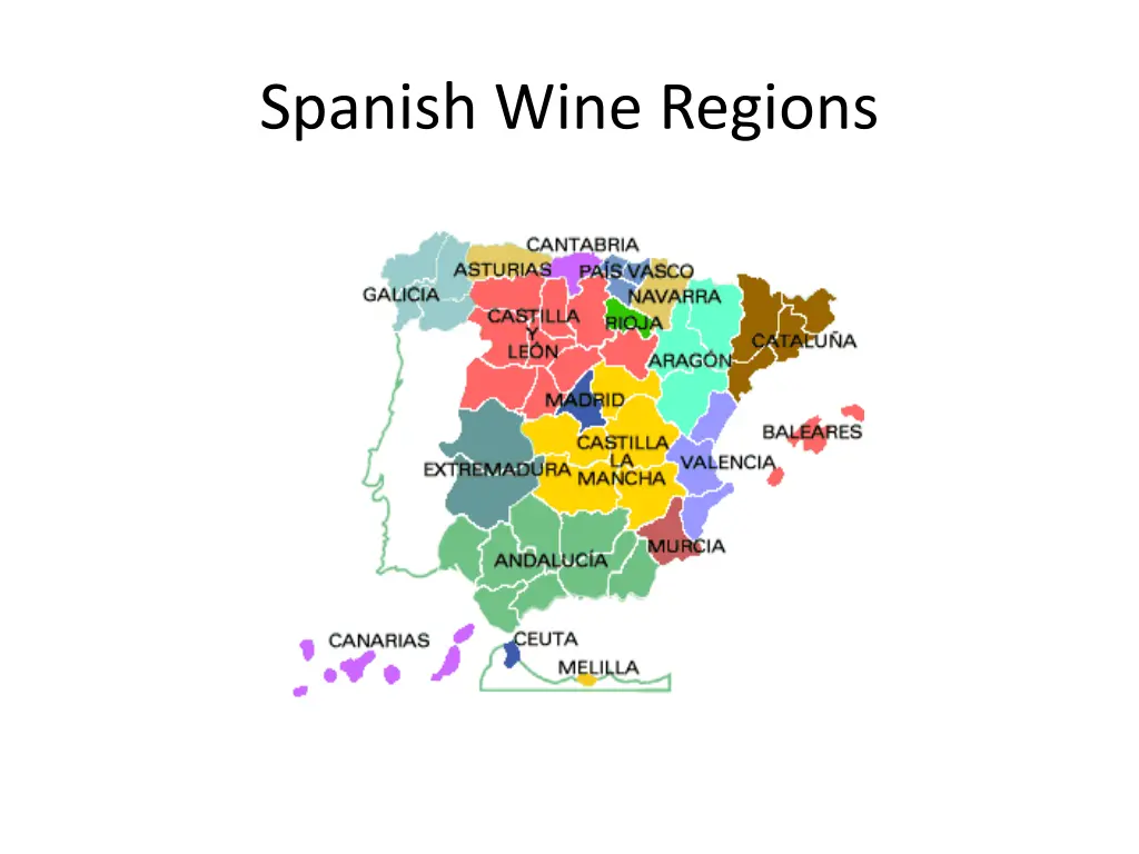 spanish wine regions