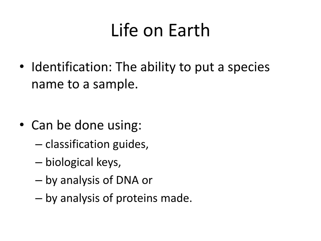life on earth 2