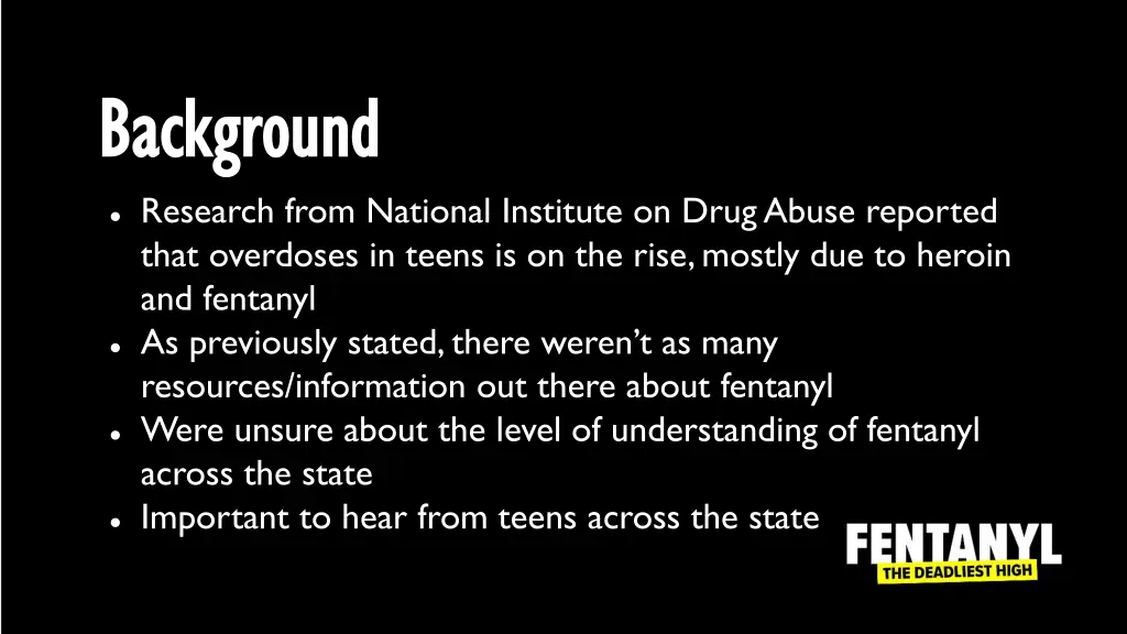 background background research from national