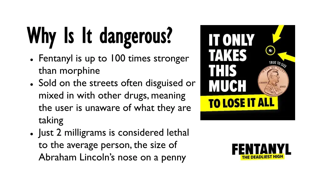 why is it dangerous why is it dangerous fentanyl