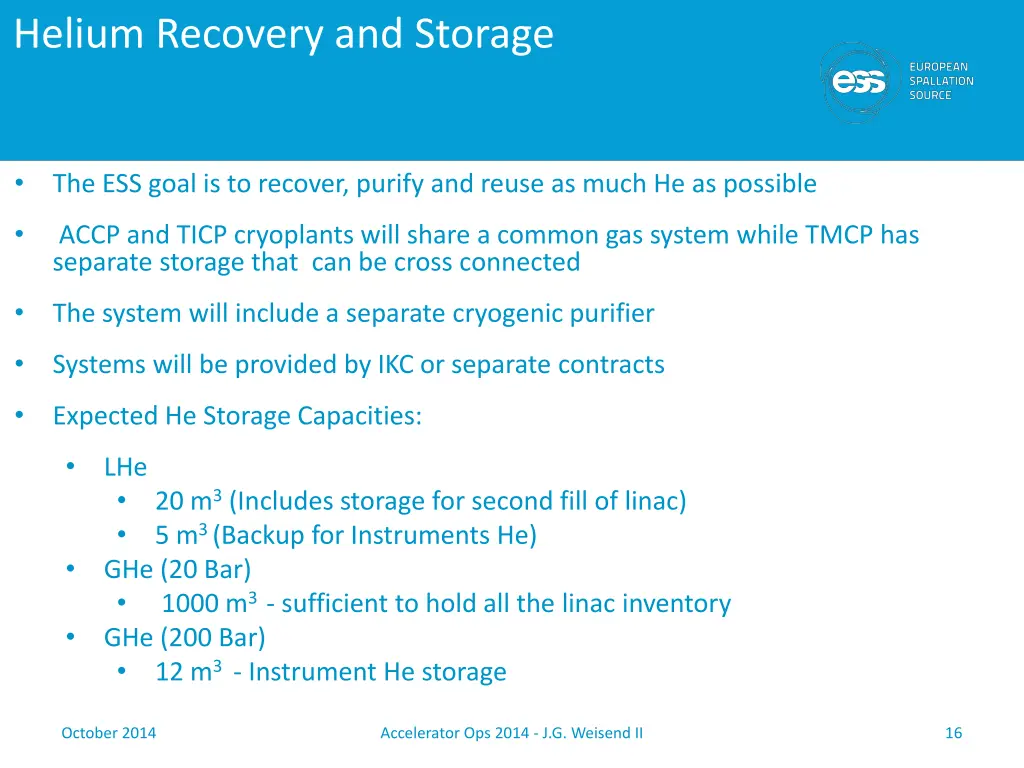 helium recovery and storage