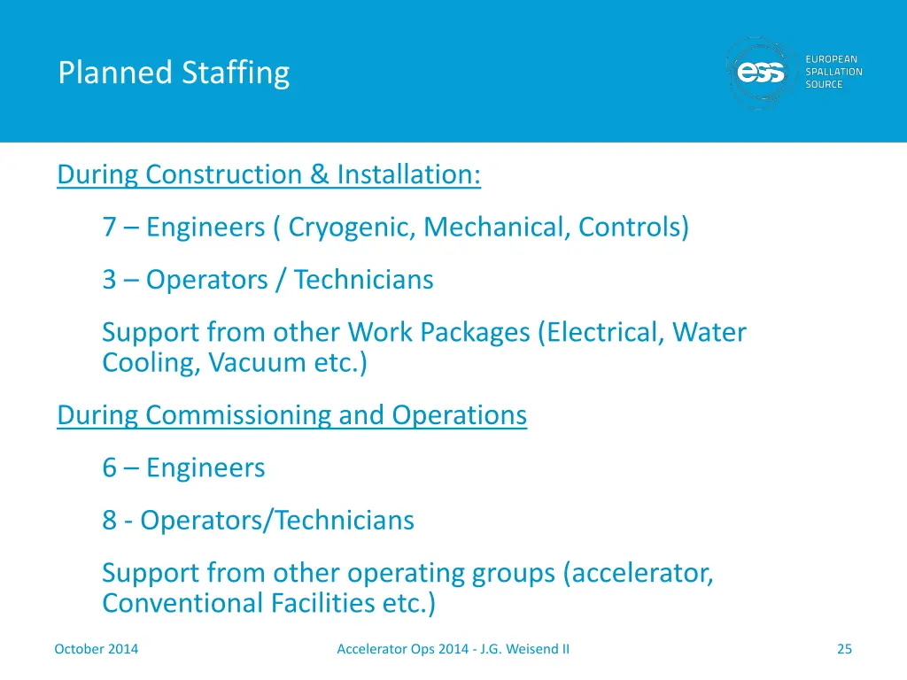 planned staffing