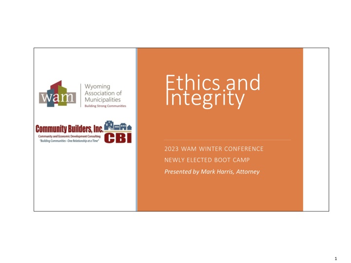ethics and integrity